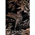 Royal & Langnickel® | Engraving Art™ Scratch Pictures — packs, humming bird on copper background