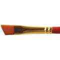 Léonard Orange Similhair Series 20 PS Chisel Brushes, 10, 12.00