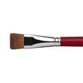 Léonard Series 2160 CC Pure Kolinsky Short Flat Sable Brushes, 16, 14.50