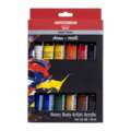 ROYAL TALENS | AMSTERDAM — Expert Series acrylic paint ○ intro sets, 12 x 20 ml tubes, 12 tubes