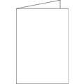 Clairefontaine 'Pollen' DIN Long Folding Cards, White