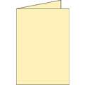 Clairefontaine 'Pollen' DIN Long Folding Cards, Chamois