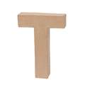 Rayher | Paper-mâché Upper Case Letters — individual, T