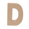 Rayher | Paper-mâché Upper Case Letters — individual, D