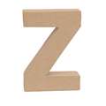 Paper-mâché Upper Case Letters — individual, Z
