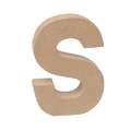 Rayher | Paper-mâché Upper Case Letters — individual, S