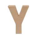 Rayher | Paper-mâché Upper Case Letters — individual, Y