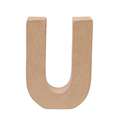 Rayher | Paper-mâché Upper Case Letters — individual, U