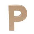 Rayher | Paper-mâché Upper Case Letters — individual, P