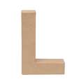 Rayher | Paper-mâché Upper Case Letters — individual, L