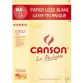 Canson Technique Drawing Paper Packs, A3 - 29.7 cm x 42 cm, 160gsm, 10 sheets, satin, 160 gsm