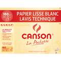 Canson Technique Drawing Paper Packs, 24 cm x 32 cm, 160gsm, 12 sheets, satin, 160 gsm