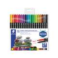STAEDTLER® | Double Ended Permanent Pen — sets, 18 pens, set