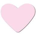 URSUS® | Motif Hole Punches — plastic, heart, jumbo - pink - motif diameter 76.2 mm