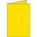 Clairefontaine 'Pollen' DIN Long Folding Cards, Sun Yellow