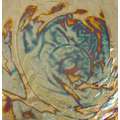 NORIS | Art Metall imitation leaf, Burnished green / gold sheets, Green burnished gold