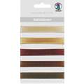 URSUS® | Satin Ribbon pack — 5 ribbons, assorted brown