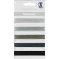URSUS® | Satin Ribbon pack — 5 ribbons, assorted grey