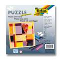 folia® | Blank Jigsaw Puzzles — with frames, 25 piece, 21 x 21cm