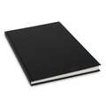 KUNST & PAPIER | Sketchbooks — 100 gsm, A4 - 21 cm x 29.7 cm, 100 gsm, Black, Portrait format, 56 sheets