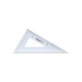RUMOLD | Set Squares — grey-tinted plexiglas, 21 cm / 60°