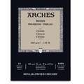 CANSON® | ARCHES® Drawing Paper — pads, 23 cm x 31 cm, pad (bound on one side), cold pressed, 23cm x 31cm / 200gsm - vellum cream