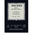 ARCHES® | DRAWING Paper — pads, 26 cm x 36 cm, pad (bound on one side), cold pressed, 180gsm - extra white