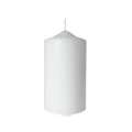 Rayher | Pillar Candles — white, 15 cm x Ø 80 mm