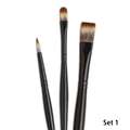 I LOVE ART | Mongoose Brushes ○ sets of 3 ○ synthetic, Detail