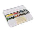 BLOCKX | Artists' watercolours — tins, 24 half pans