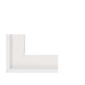 Gerstaecker | Uno Floater Frames — black or white, 80 cm x 80 cm, White, 2. white