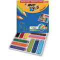 Bic Kids Tropicolor Coloured Pencil Sets, 12 x 18 colours