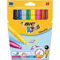 Bic Kids Visacolor XL Felt Pen Sets, 8 pens
