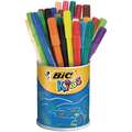 Bic Kids Visa Felt Pen Sets, 36 pens (3 x 12 colours)