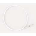 ASRE | White Plastic-Coated Steel Cords — individual, 1.5 mm x 2.5 metres