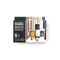 Liquitex® | BASICS™ acrylic paint — themed sets, metallic & iridescent, set