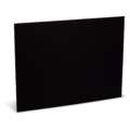 Airplac Black Lighweight Foam Panels, 50 cm x 65 cm, piece