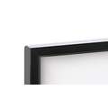 I LOVE ART | Kiruna Alu Frames — polystyrene plate, Black (satin finish), A4 - 21 cm x 29.7 cm
