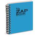 Clairefontaine 1/2 Zap Spiral Book, A6 - 10.5 cm x 14.8 cm, 80 gsm, hot pressed (smooth), sketchbook