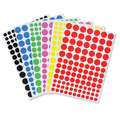 Geometric Shapes Stickers, round