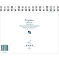 Lana Spiral Sketch Pads, A5 - 14.8 cm x 21 cm, 96 gsm, hot pressed (smooth)