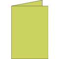 Clairefontaine 'Pollen' DIN Long Folding Cards, Bud Green