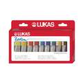 LUKAS | Berlin Water Mixable Oil Colour sets — tubes, 10 x 20 ml tubes