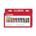 Lukas Berlin Water Mixable Oil Colour Sets, 10 x 20ml tubes