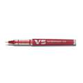 PILOT | HI-TECPOINT V5 — rollerball pens, Red