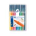 Staedtler Triplus Color Pen Sets, 10 colours