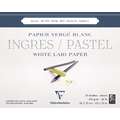 Clairefontaine Ingres White Pastel Pad, 130 gsm, corrugated