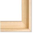 I LOVE ART | Simple Profile Floater Frames — Abachi wood, 41 cm x 27 cm (6P), Natural