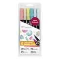 Tombow | ABT Dual Brush Pen sets — 6 pens, candy set