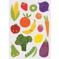 Maildor Baby Stickers, fruit & vegetables, 87 stickers